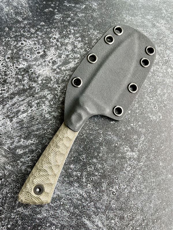 Hunter V2 - Black and Orange w/ Stonewash Blade *12245