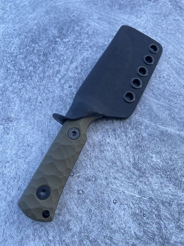 Explorer - Orange and Black G10 Handle w/ Black Blade *16031