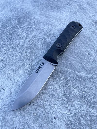 Explorer - Black G10 handle w/ Stonewash blade