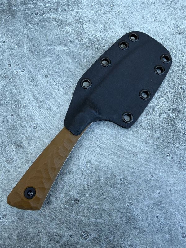 Hunter V2 - Orange G10 Handle w/ Tumbled Blade *11886