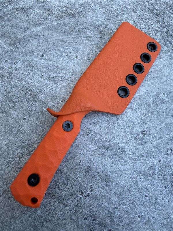 Explorer - OD Green G10 handle w/ Tumbled blade  *28527