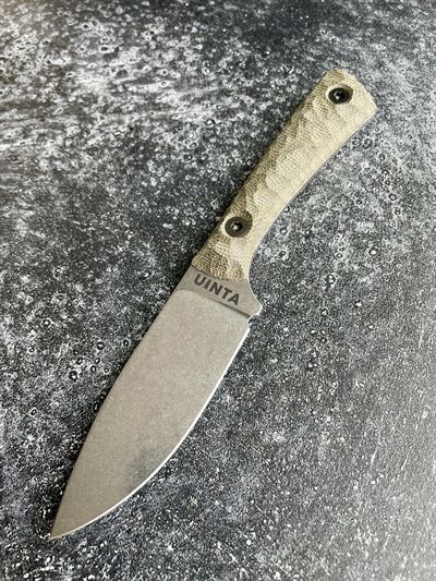 Hunter V2 - Black and Orange w/ Stonewash Blade *12245