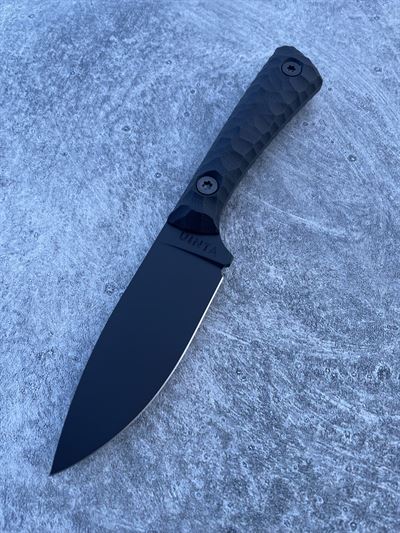 Hunter V2 - Black G10 Handle w/ Black Blade