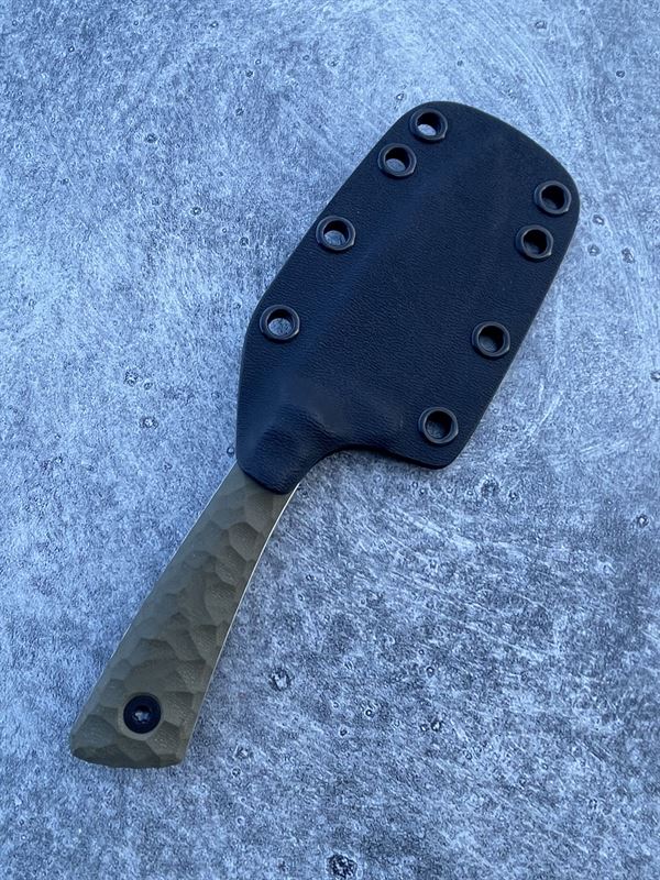 Hunter V2 - OD Green G10 handle w/ Stonewash Blade
