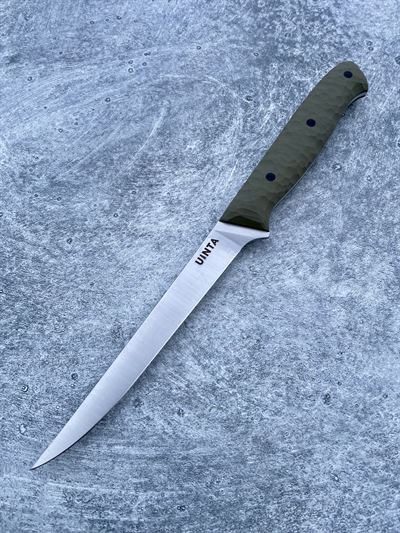Boning Knife w/ Vintage Paper Micarta Handle *71369
