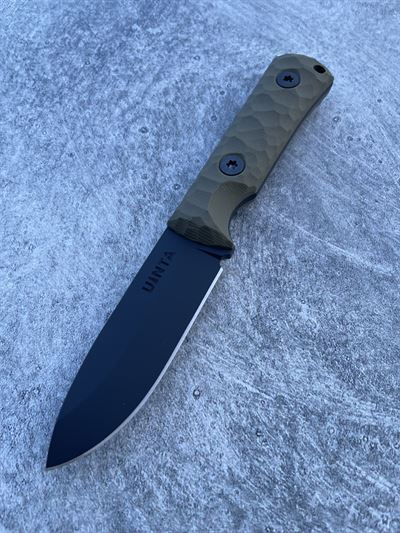 Explorer - Orange and Black G10 Handle w/ Black Blade *16031