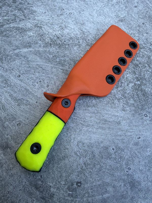 Explorer - Grey/Black/Yellow G10 (Thicker handle) w/ Black blade *54047