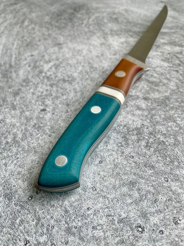 Boning Knife w/ Vintage Paper Micarta Handle *8159