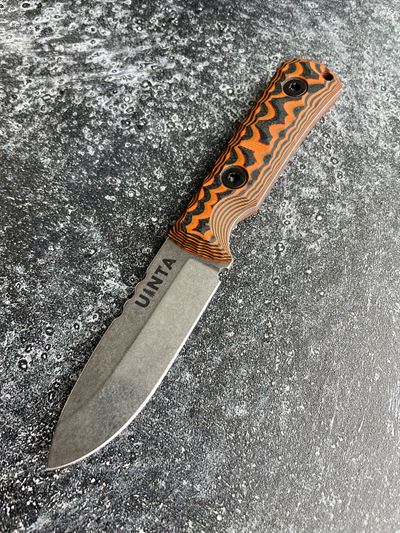 Explorer - Natural Micarta w/ Stonewash blade *17933