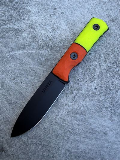 Explorer - Grey/Black/Yellow G10 (Thicker handle) w/ Black blade *54047